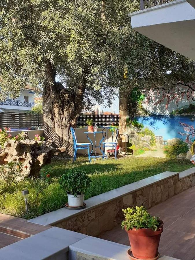 Appartamento petra-elia Skála Foúrkas Esterno foto